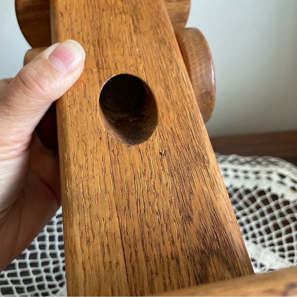 Tabletop Mini Candy or Nut Dispenser, Wooden Handmade Candy Dispenser, Nuts Jar - Picture 4 of 8